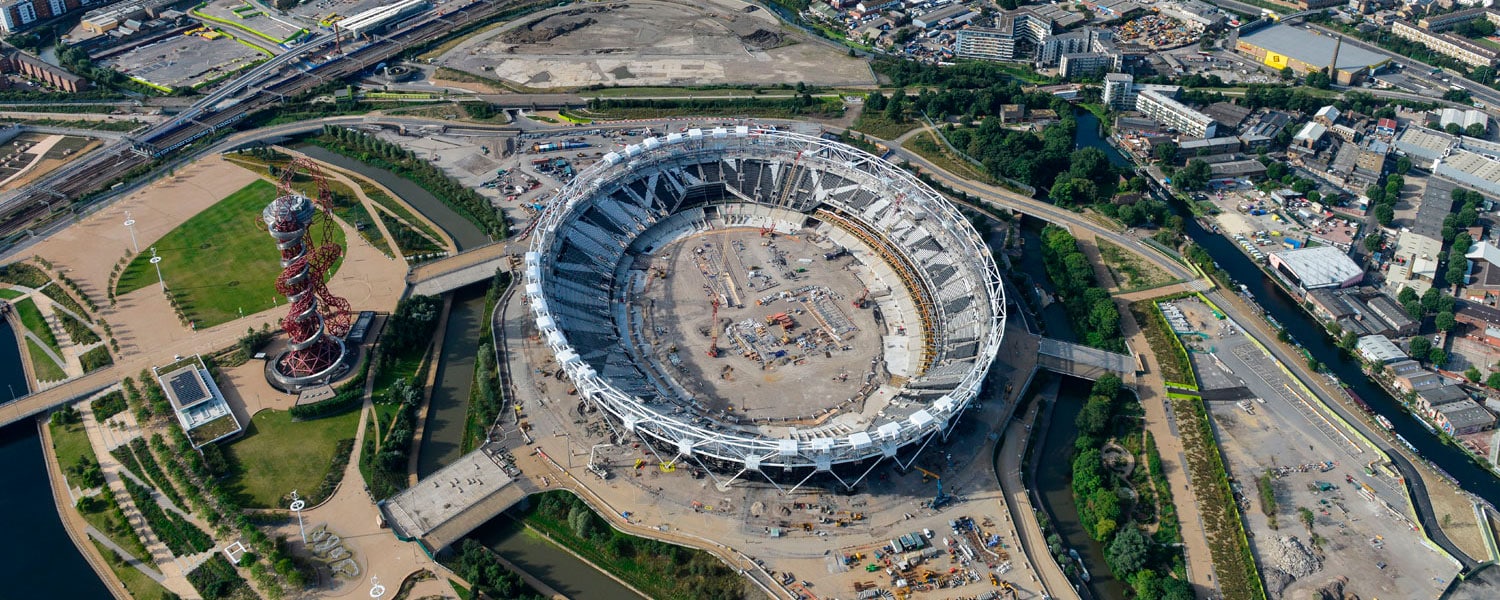 Olympic Stadium Transformation Works